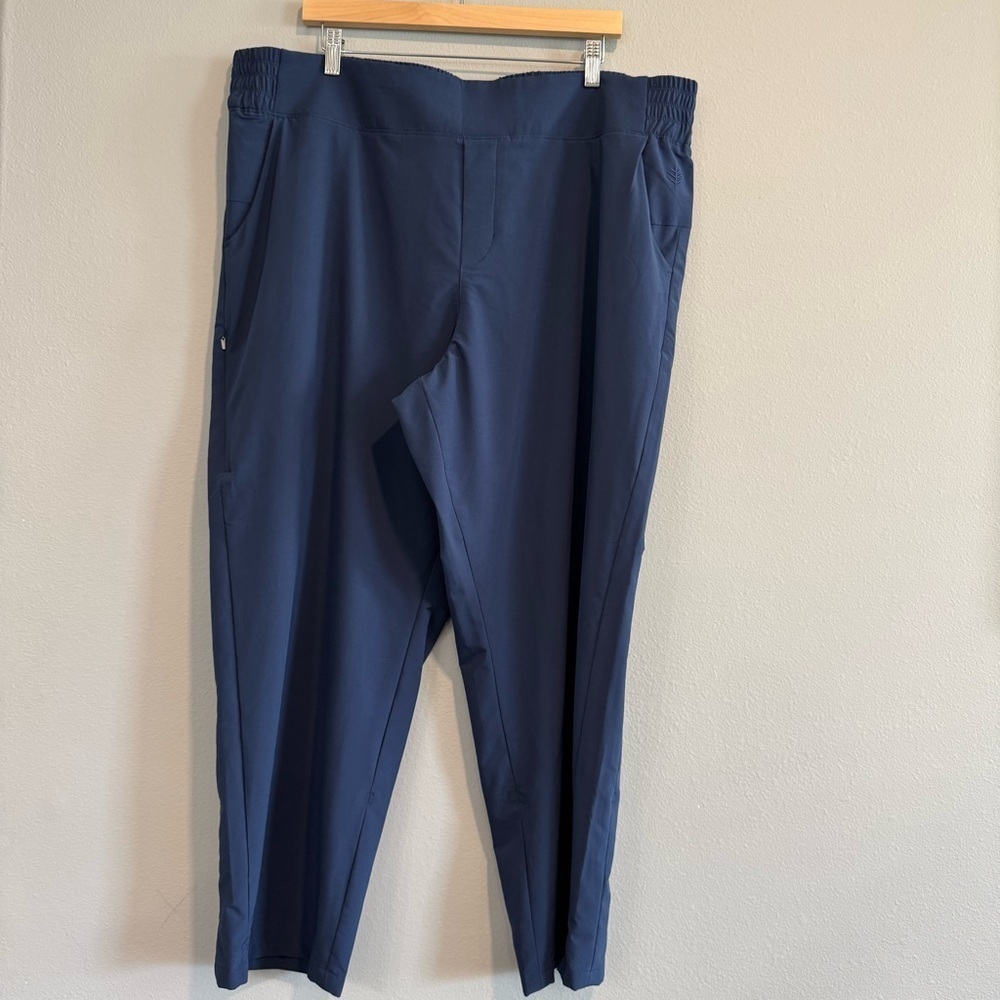 Coolibar Pull On Jogger Pants  UPF 50 Lightweight 2X